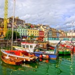 Ireland-Cobh Town Harbour